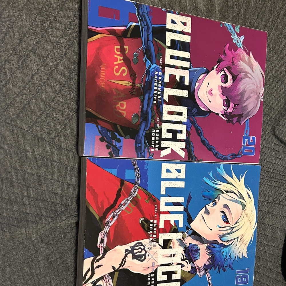 Blue lock volumes 20,19,18,16